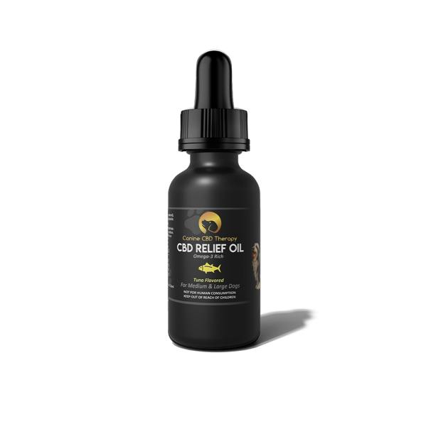 Canine Tuna Flavored CBD Oil | CBD Tincture - 600 mg