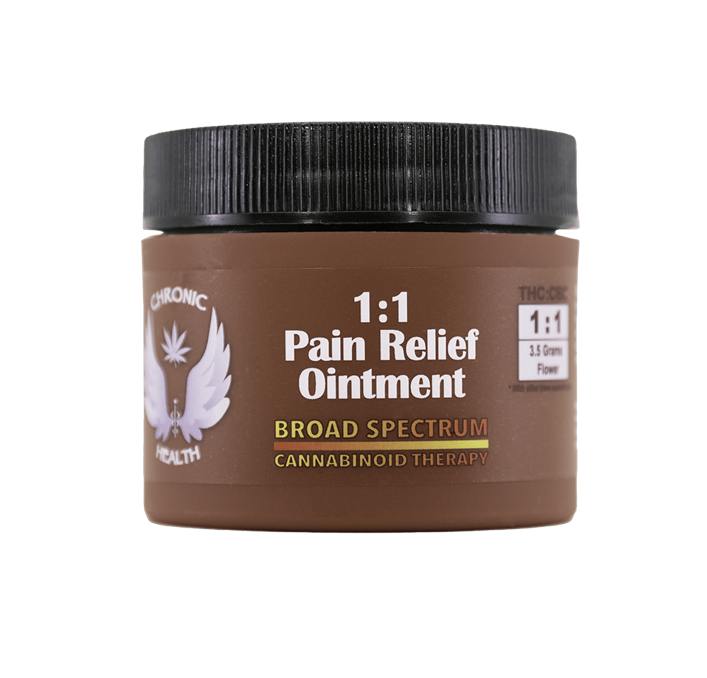 Pain Relief Ointment | 1:1 THC:CBD - 350 mg