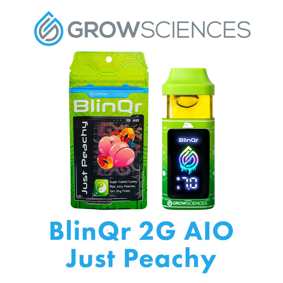 Just Peachy | BlinQR All-In-One Vape - 2 g