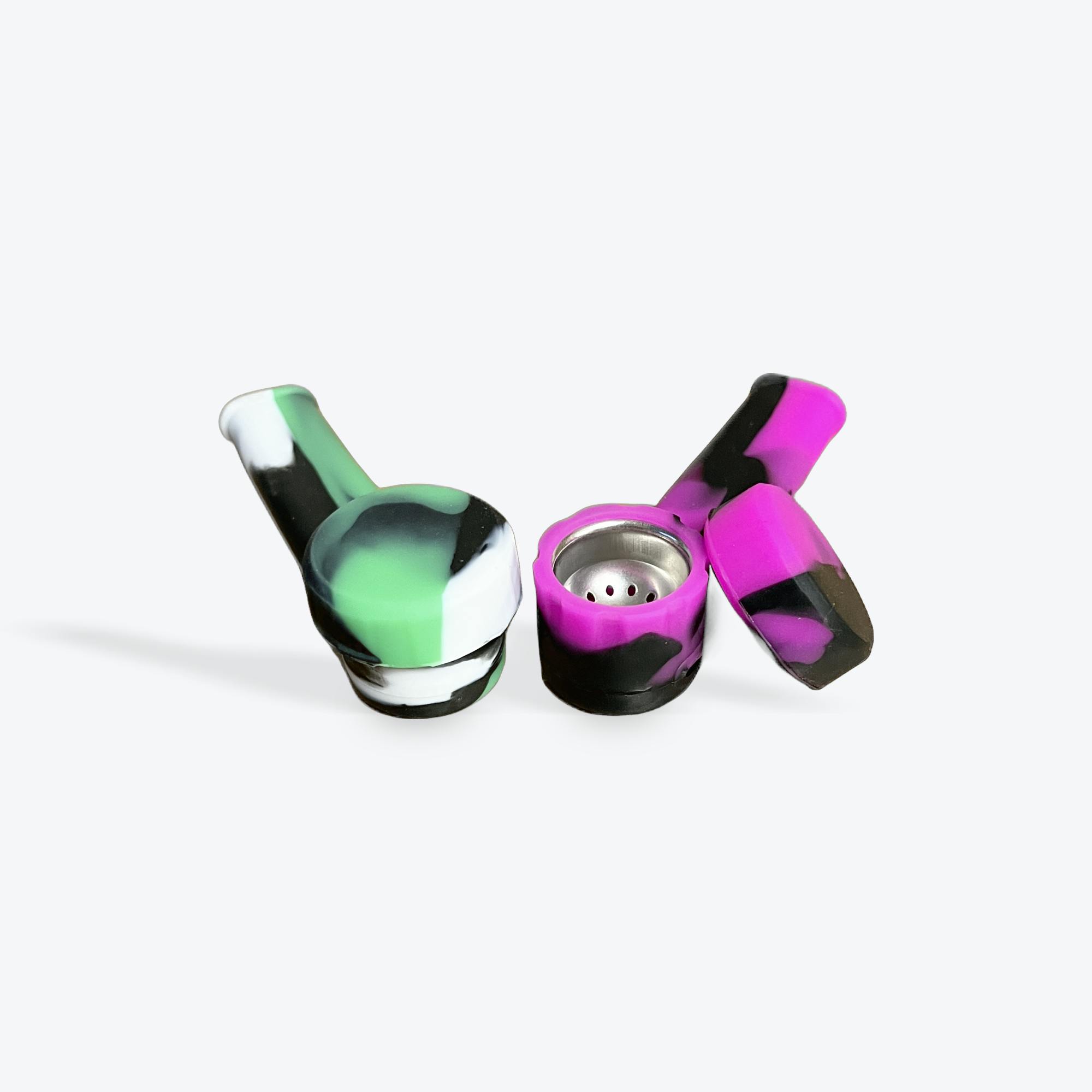 Phresh Picks | Silicone Hand Pipe | Flat pipe