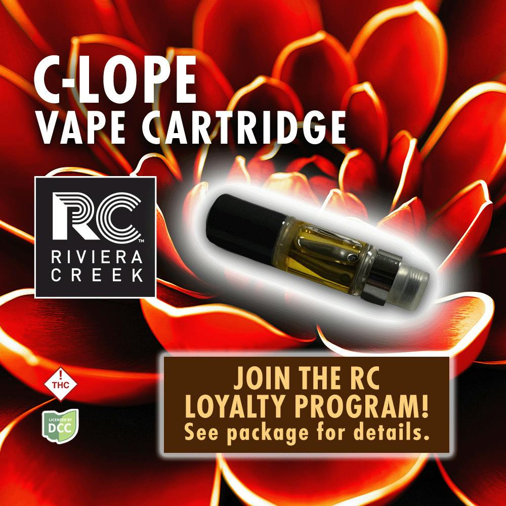 C-Lope Distillate Cartridge at Klutch Cannabis Dispensary Canton