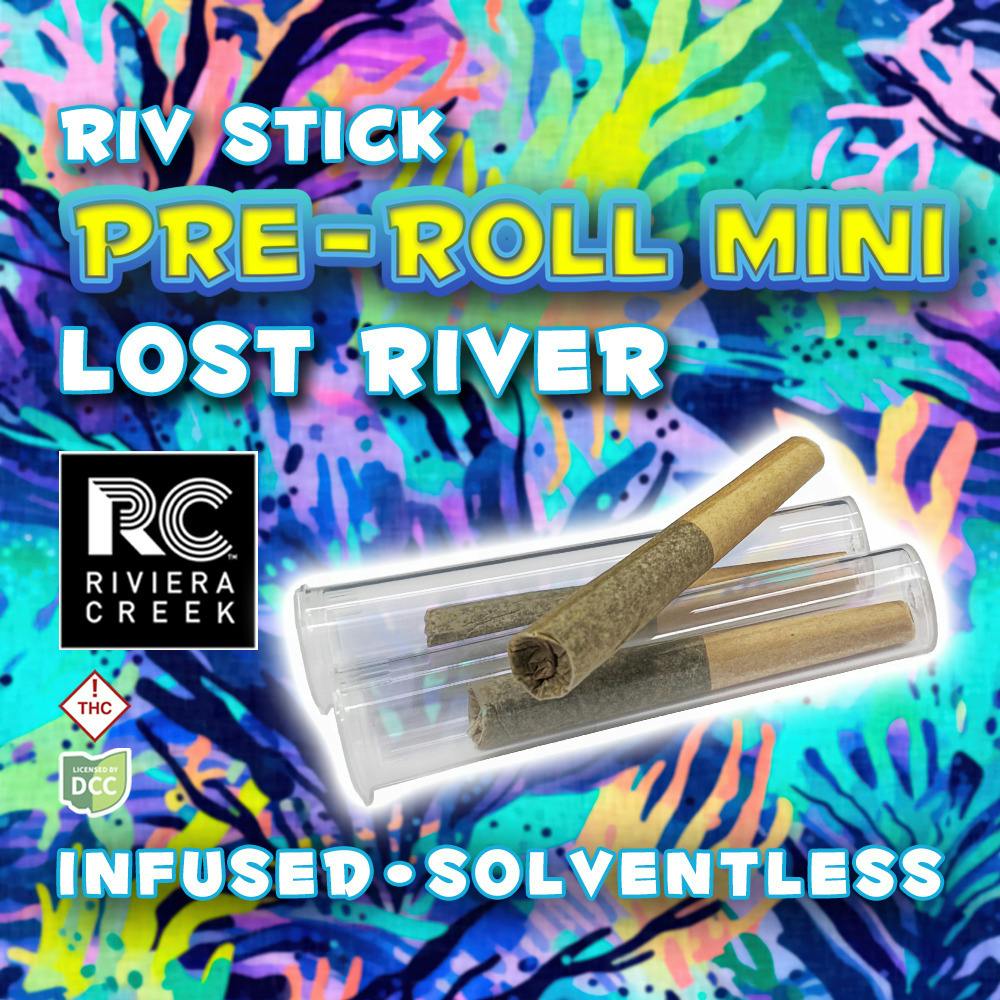 Lost River Riv Stick Infused Pre-Roll 3pk