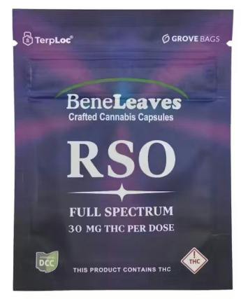 RSO 30mg Capsules at Klutch Cannabis Dispensary Canton
