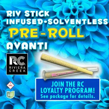 Avanti Riv Stick Infused Pre-Roll at Klutch Cannabis Dispensary Columbus