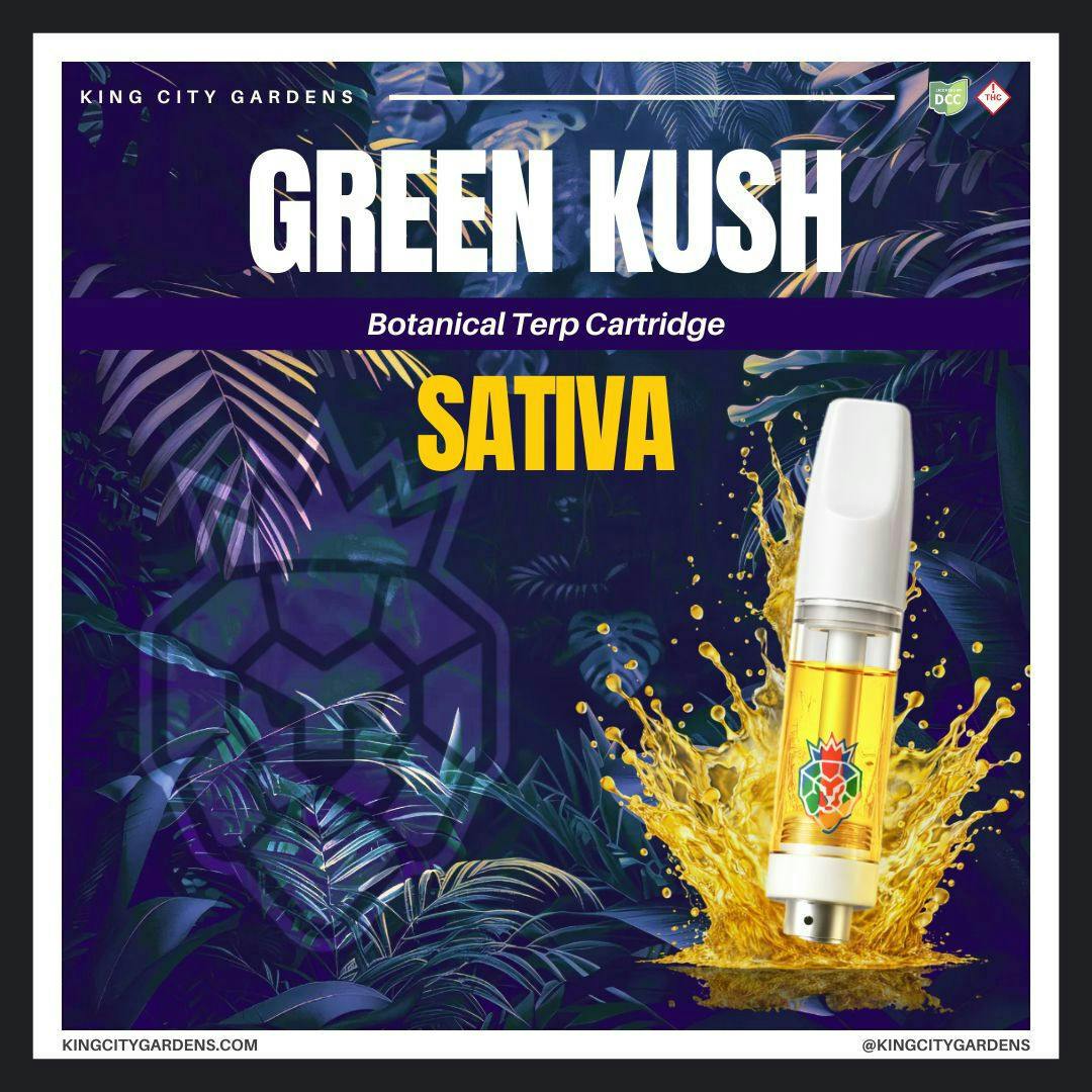 Green Kush Distillate Cartridge