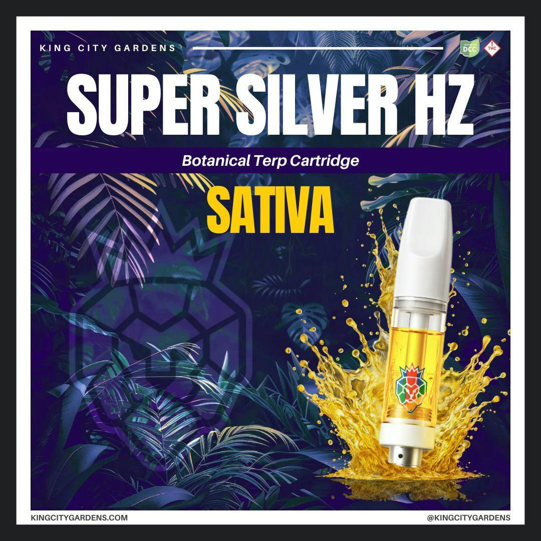 Super Silver HZ Distillate Cartridge