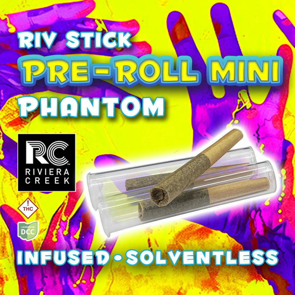 Phantom Riv Stick Infused Pre-Roll 3pk