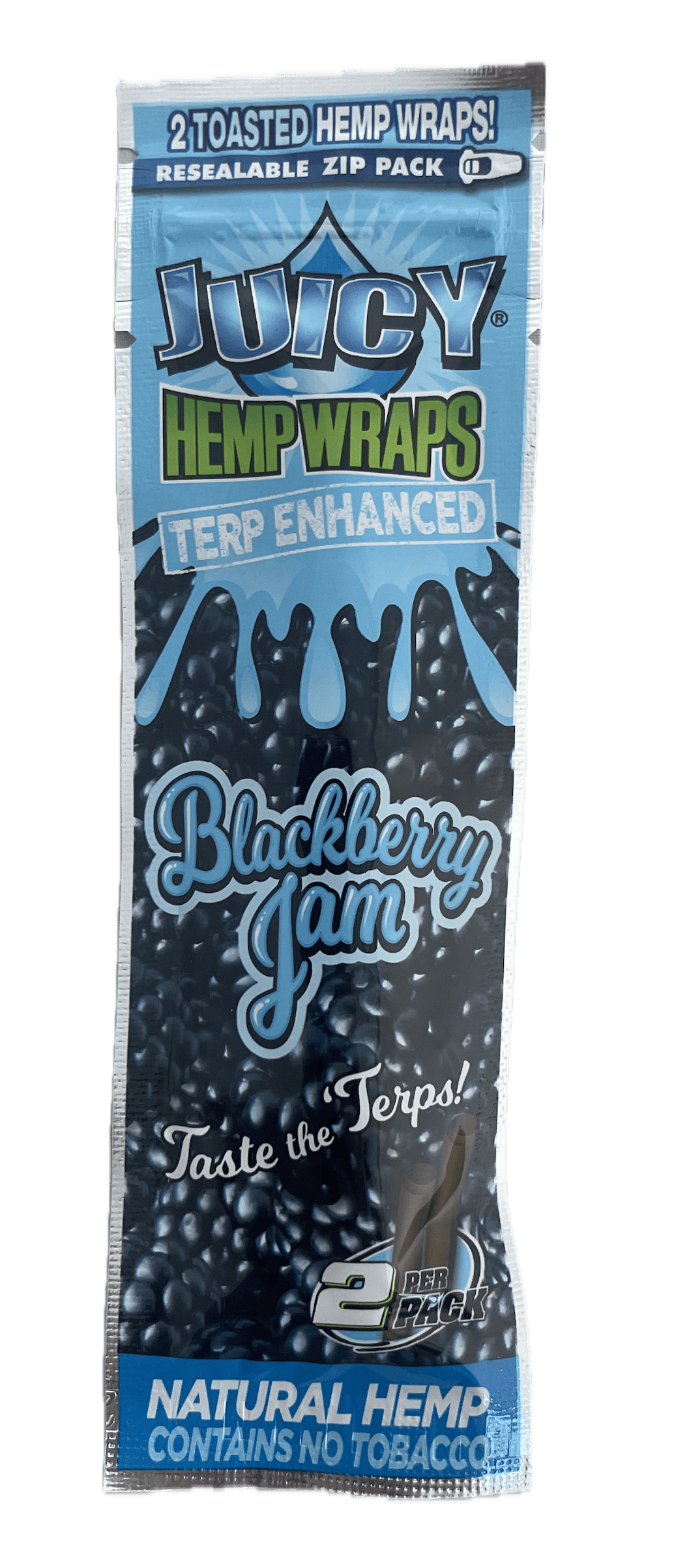 Juicy Hemp Wrap - Blackberry Jam at Juana's Garden