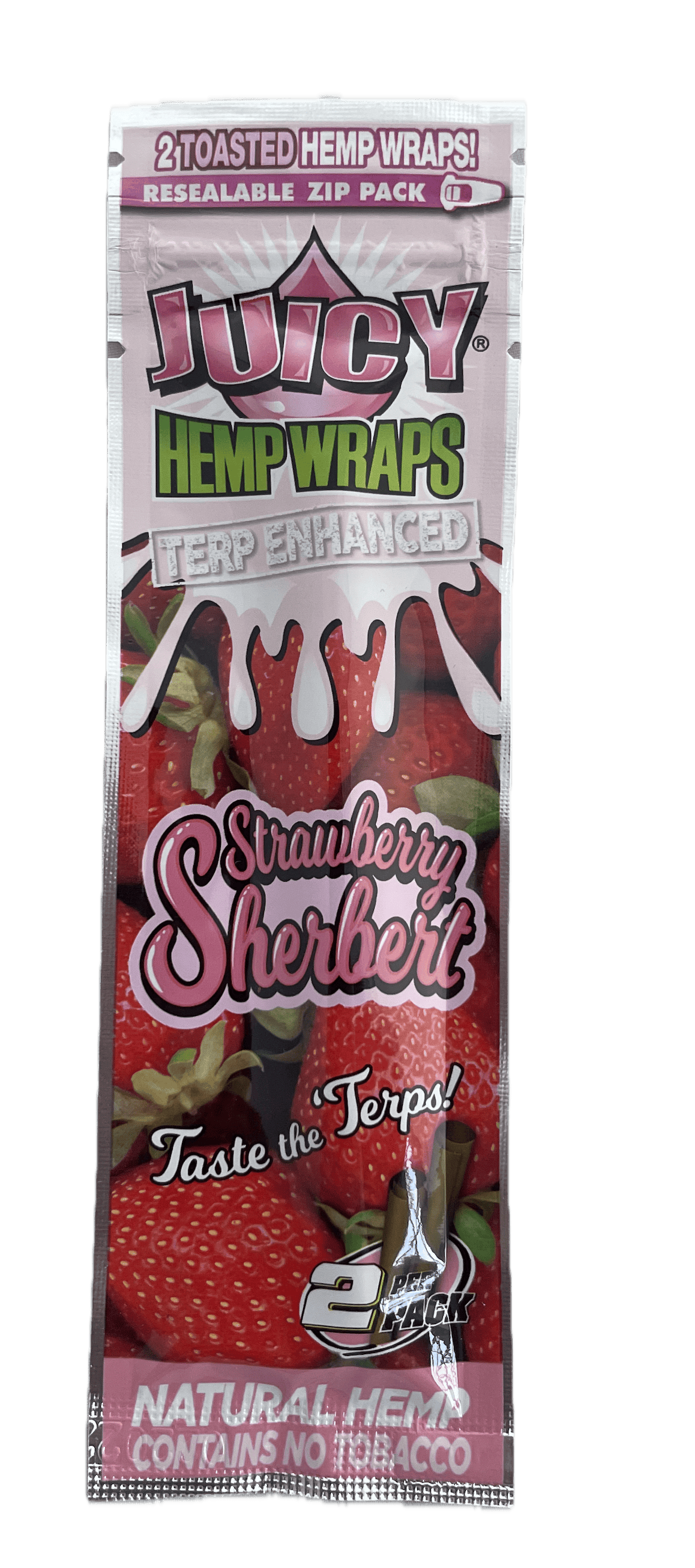 Juicy Hemp Wrap - Strawberry Sherbert