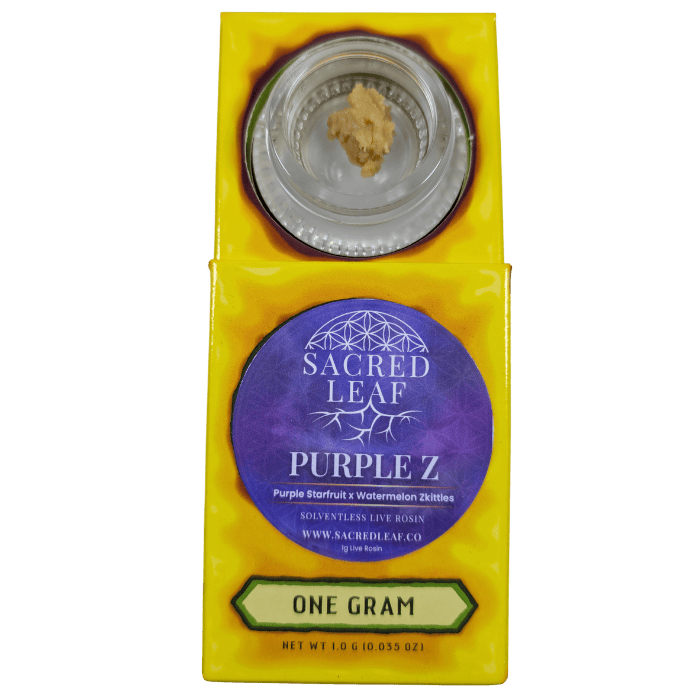 Purple Z Live Rosin Dab at Juana's Garden