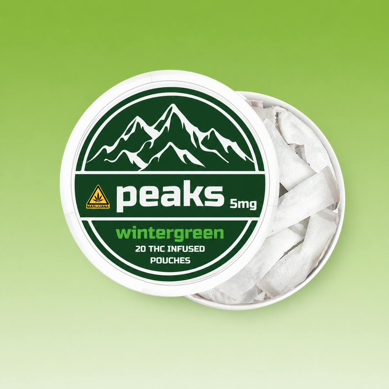 PEAKS - Wintergreen Puck cannabis product