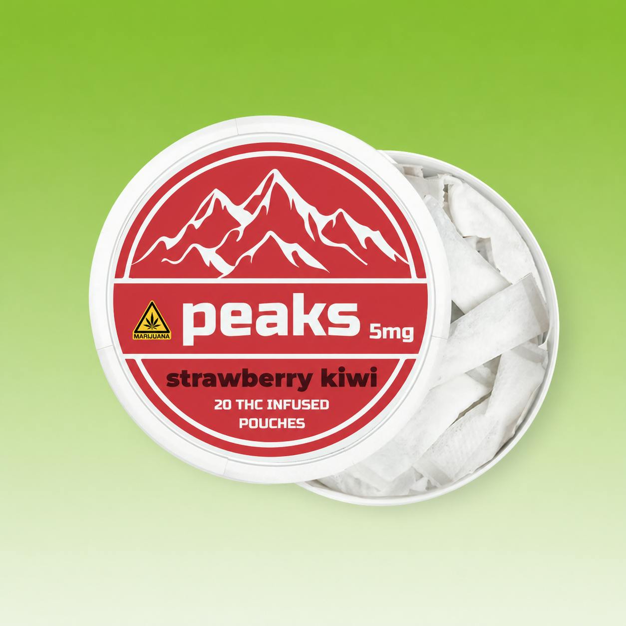PEAKS - Strawberry Kiwi Puck cannabis product