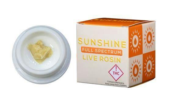 Sunshine Full Spectrum Live Rosin 3g - Devils Cherry