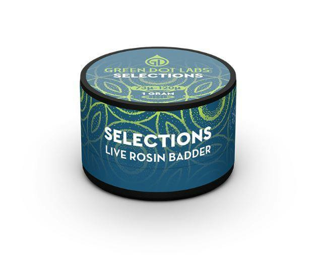 Green Dot Labs 73u-159u Live Rosin Badder 1g - Final Boss