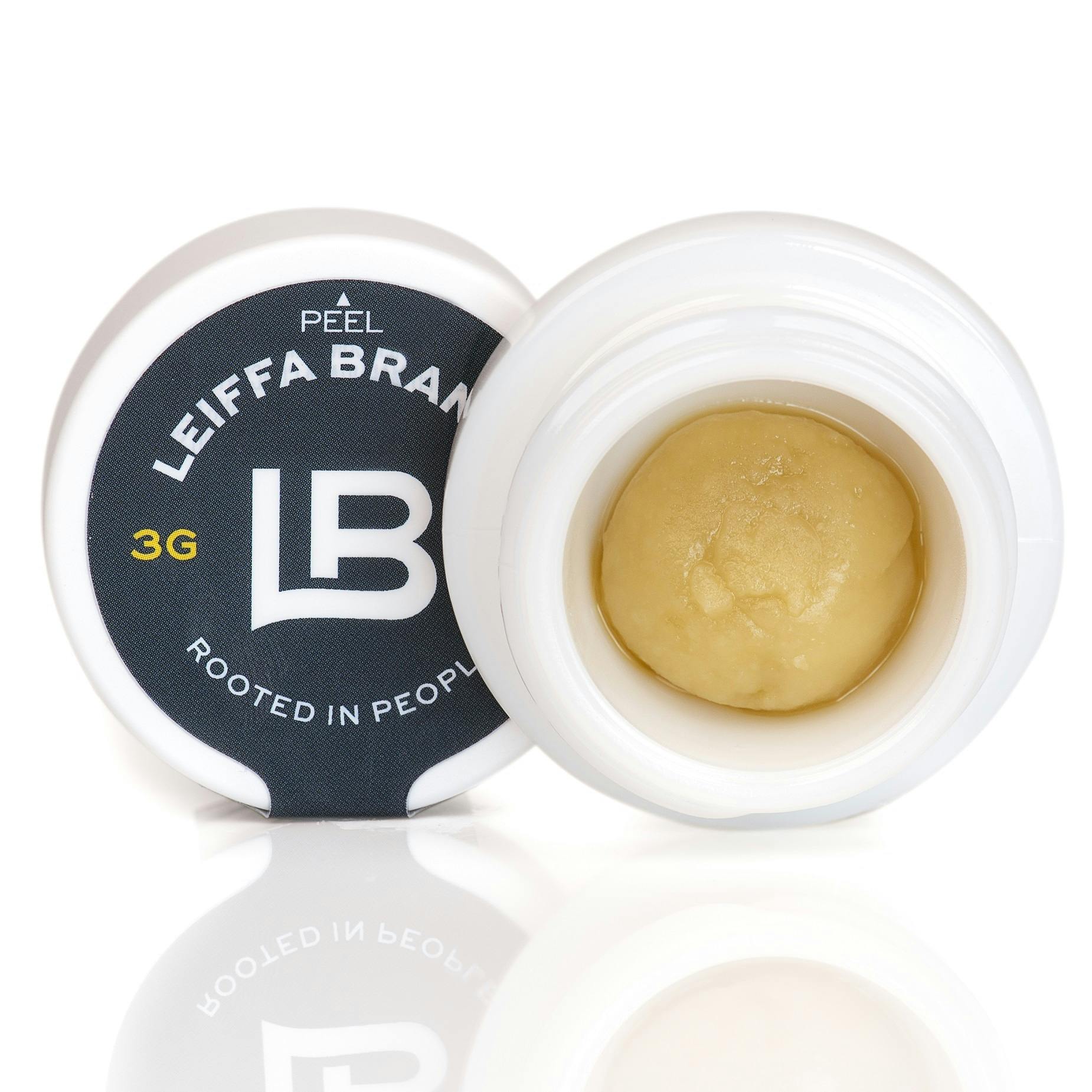 Leiffa Cold Cure Live Rosin 90u-120u 3g - Maple Cereal