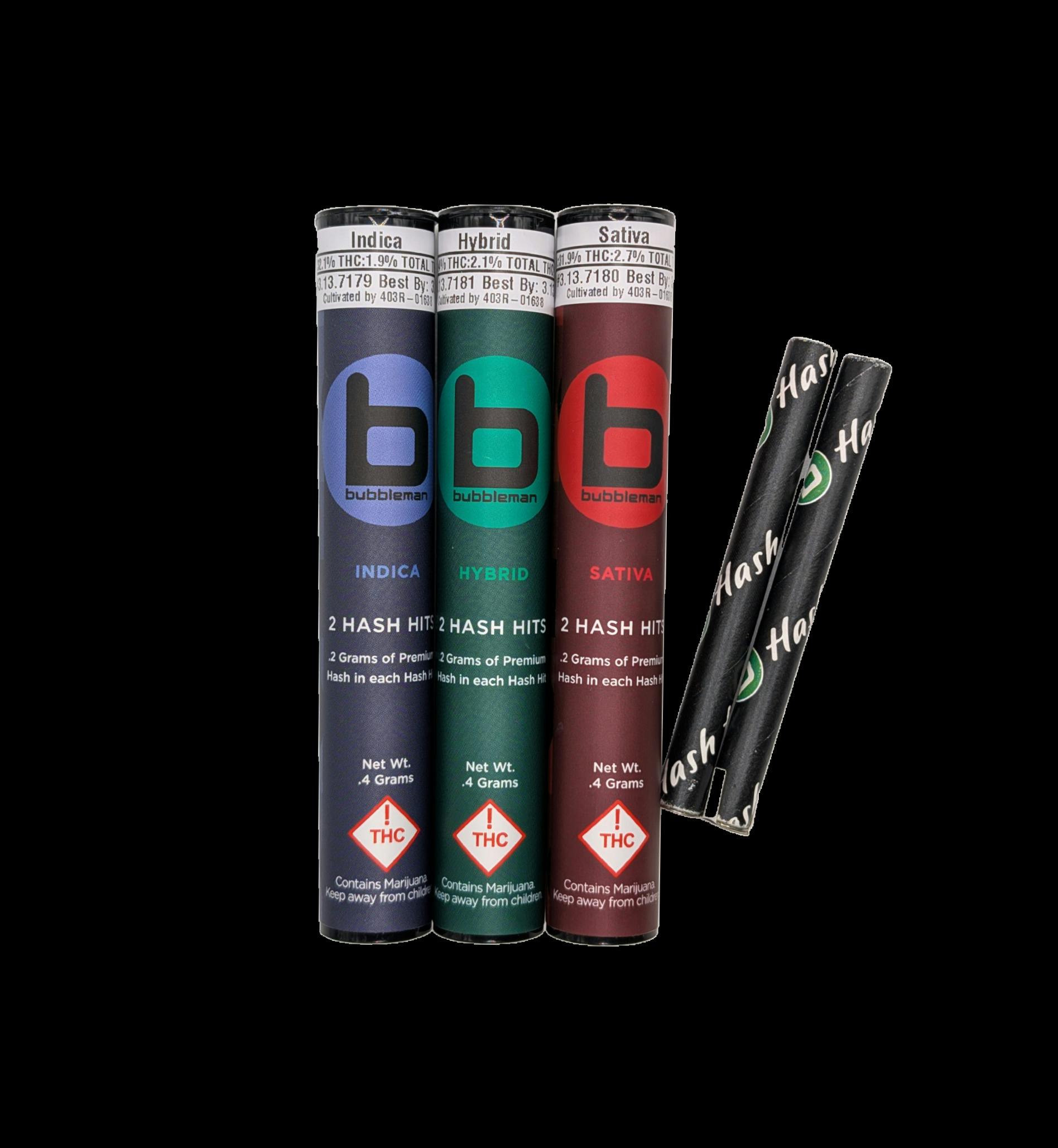 Bubbleman Hash Hits 2pk - Sativa