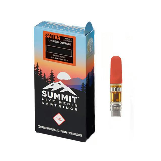 Summit Live Resin Cart 1g - Sativa Citrus Biscotti