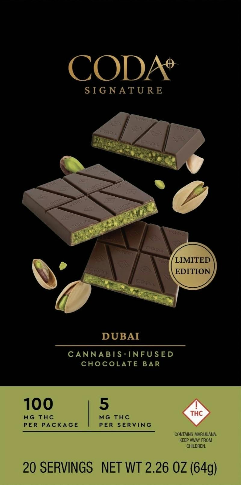 Coda 100mg - Dubai Chocolate
