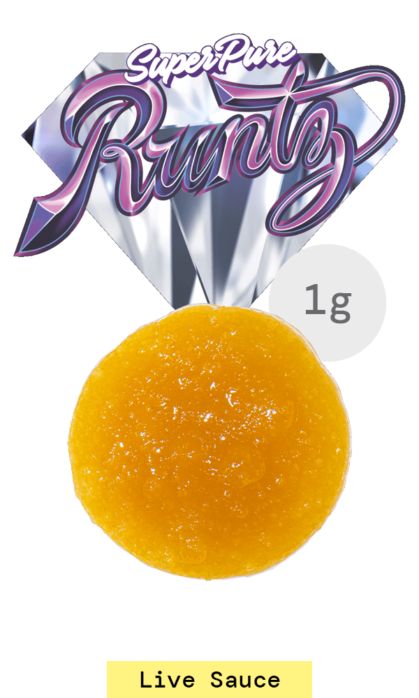 Live Resin Sauce 1G - Super Pure Runtz