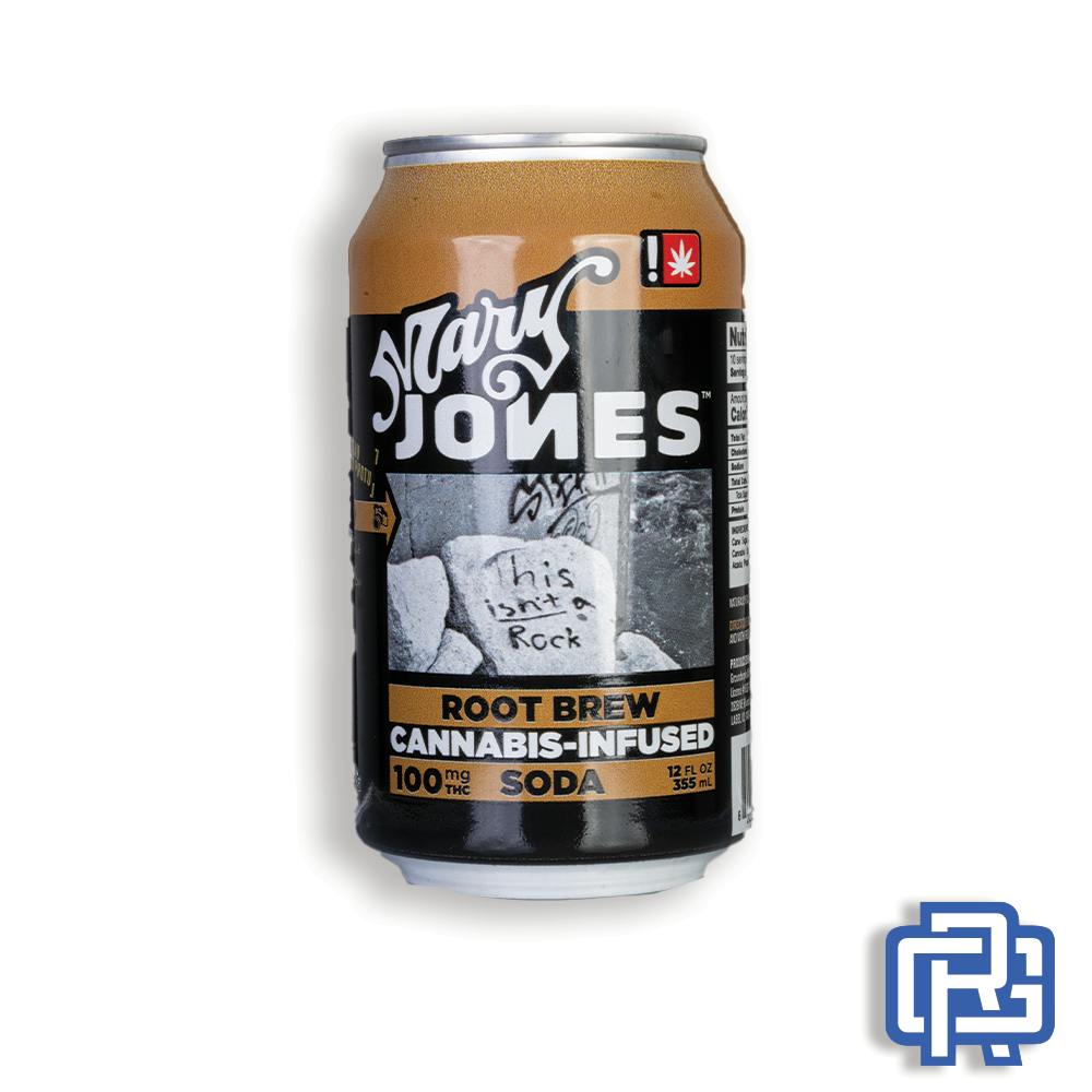 Root Brew Soda | 12oz 100mg (THC) | Mary Jones