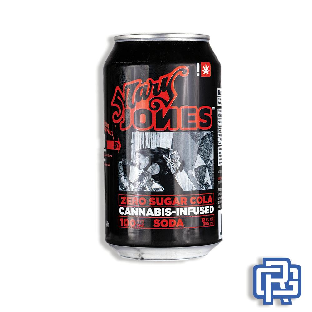 Zero Sugar Cola Soda | 12oz 100mg (THC) | Mary Jones