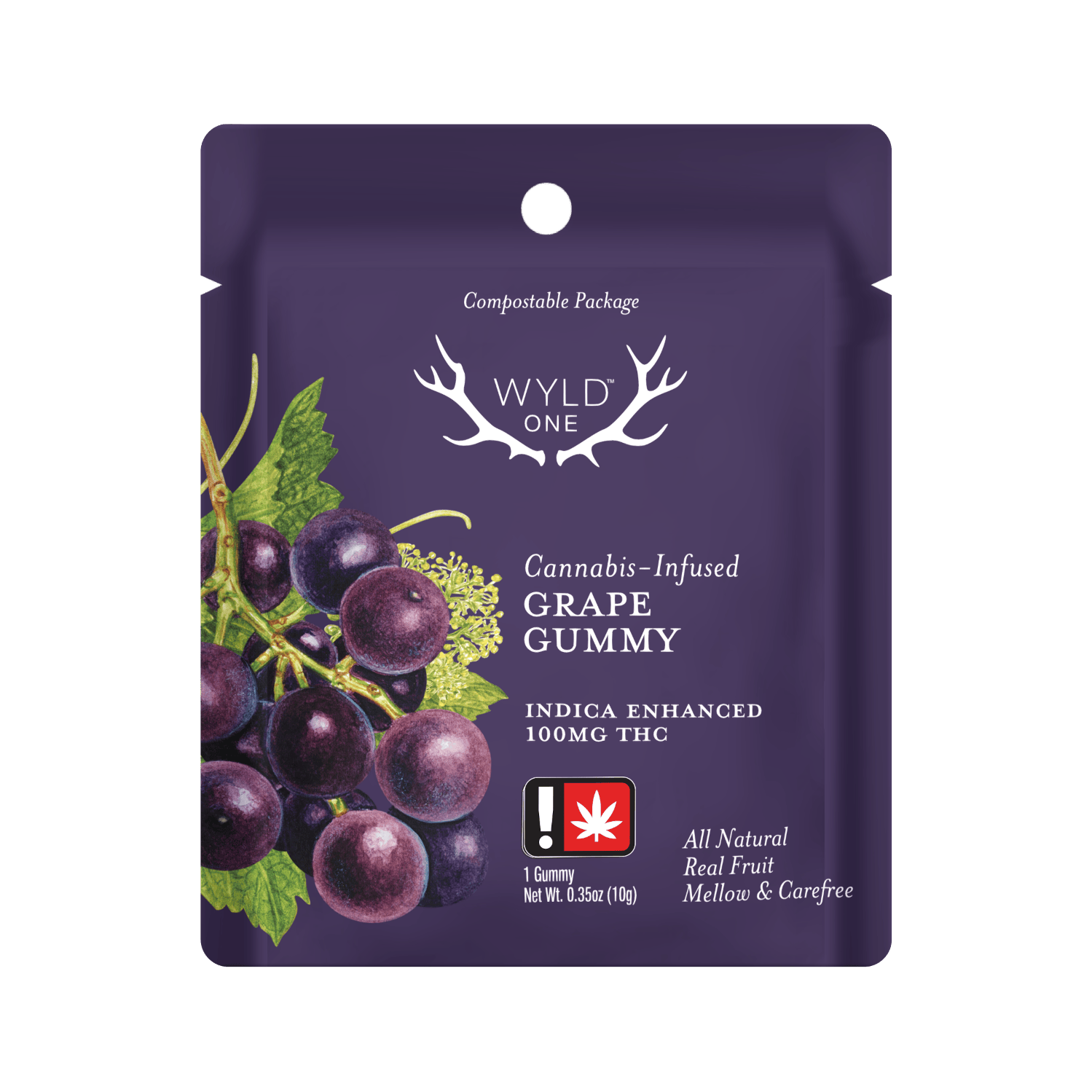 Grape Gummy | 100mg (THC) | Wyld One