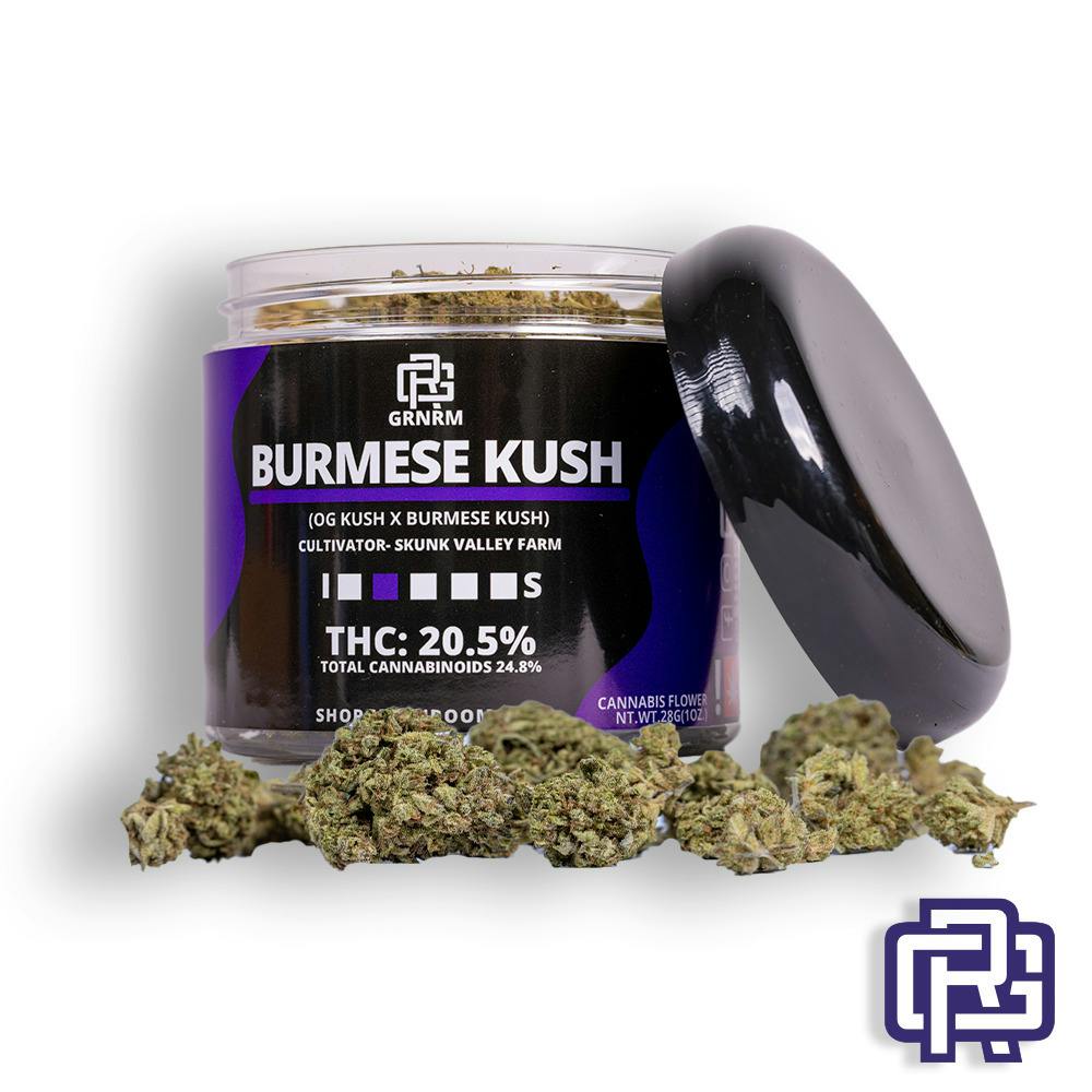 Burmese Kush Flower Oz Special | Skunk Valley Farms