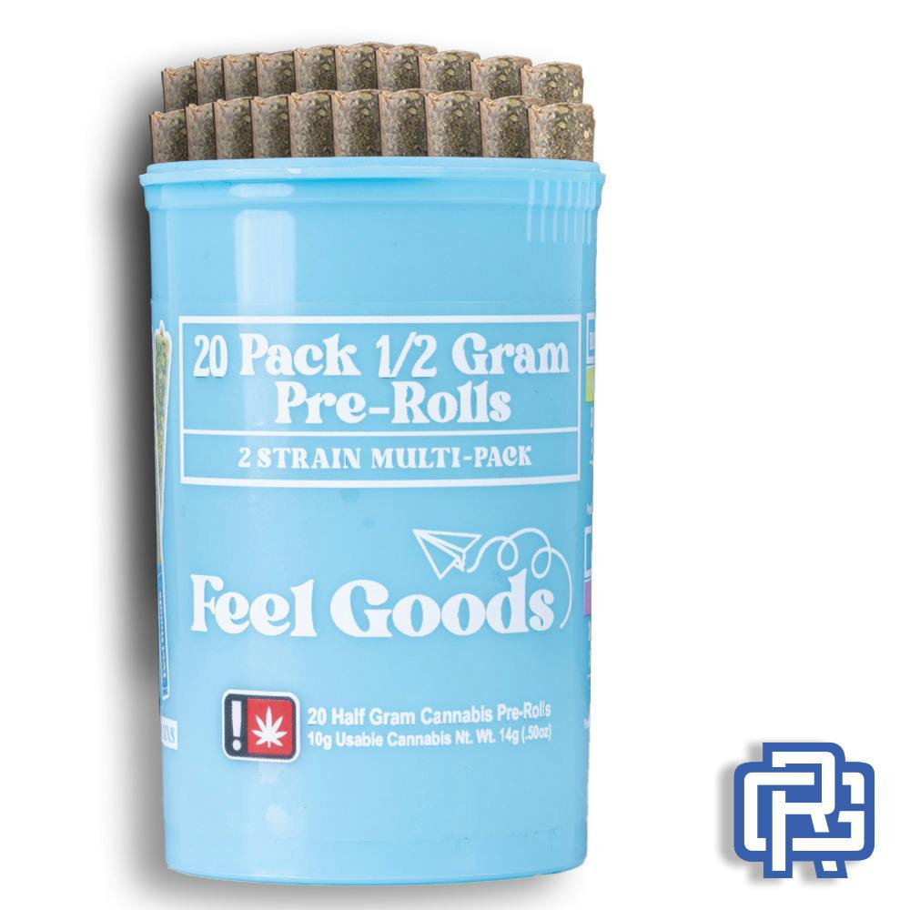 Georgia Cheesecake and Lemon Cherry Swirl Pre-Rolls | 0.5g 20pk | Feel Goods