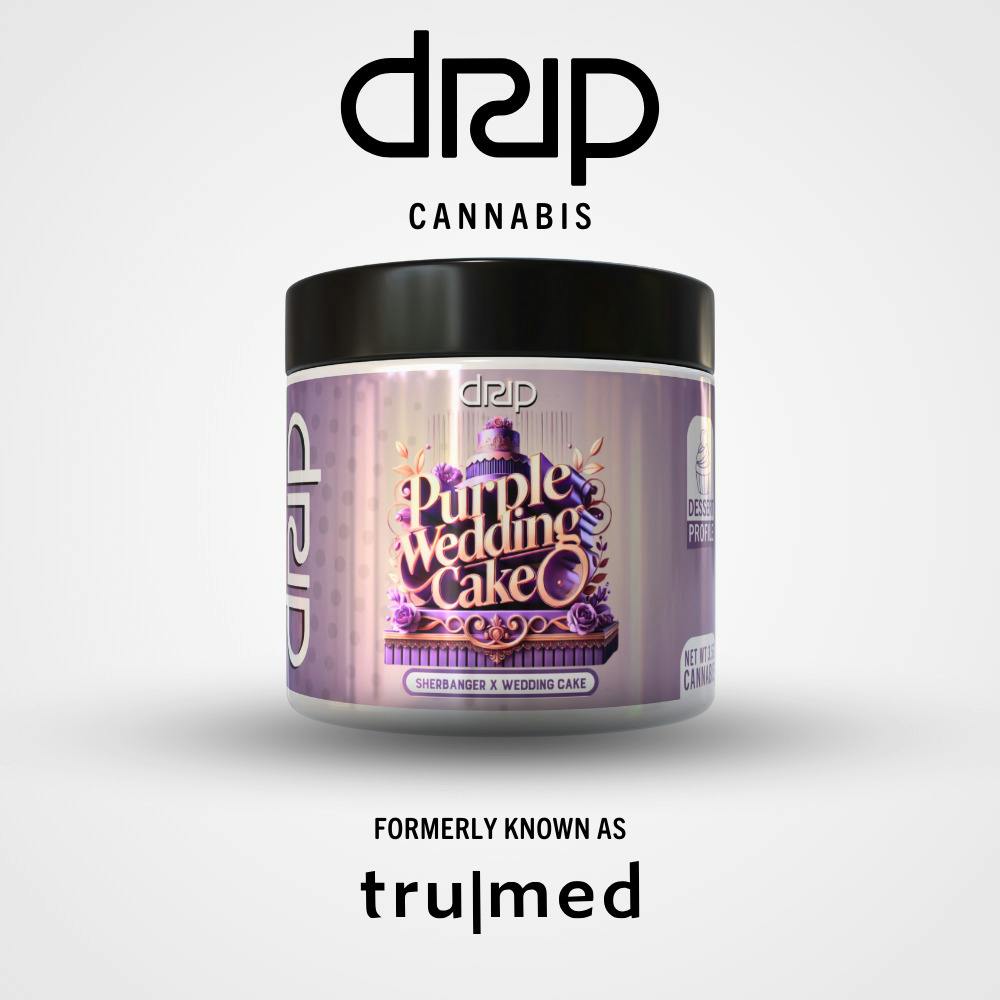 Purple Wedding Cake