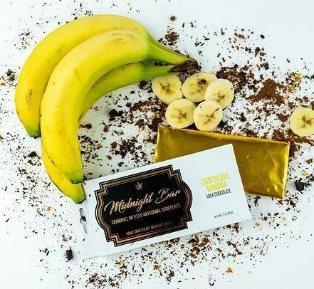 Chocolate Banana | Midnight Bar | Midnight Roots | 200mg by Midnight Roots
