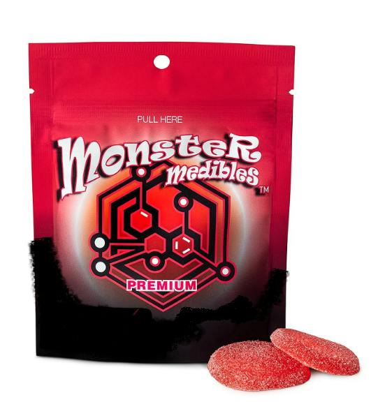CHERRY LIMEADE (Sativa) | MONSTER Xtracts (10 pieces) | 200mg Gummies by Monster Xtracts