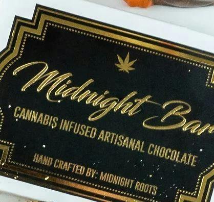 Midnight Roots | Midnight Bar | Blueberry | Milk Chocolate | 200 mg by Midnight Roots