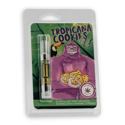 Tropicana Cookies | CultivArt Vape Cart | 1g by Redbud Roots