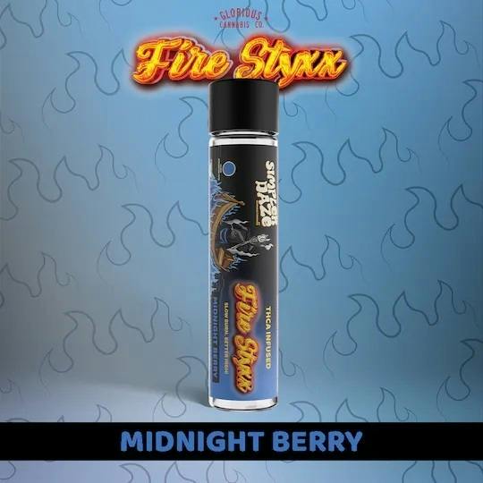 Midnight Berry | Fire Styxx Joint | 1.0g by Glorious Cannabis Company