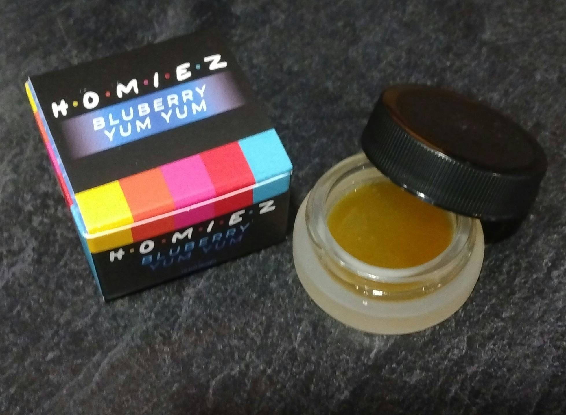 HOMIEZ | Live Resin 1g | Blueberry Yum Yum by HOMIEZ