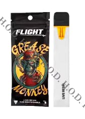 Grease Monkey | Flight | Live Resin Disposable Vape | 1g by Motor City Cannacarts cannabis product