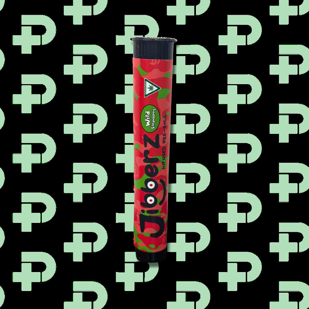 Jibberz 1g Infused Preroll - Watermelon
