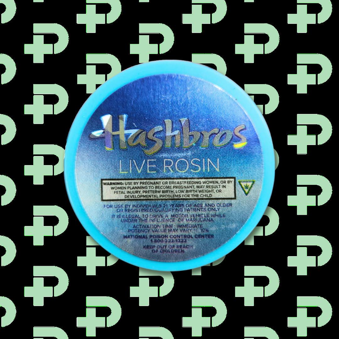 Hashbros Live Rosin 1g - Spicy Badger