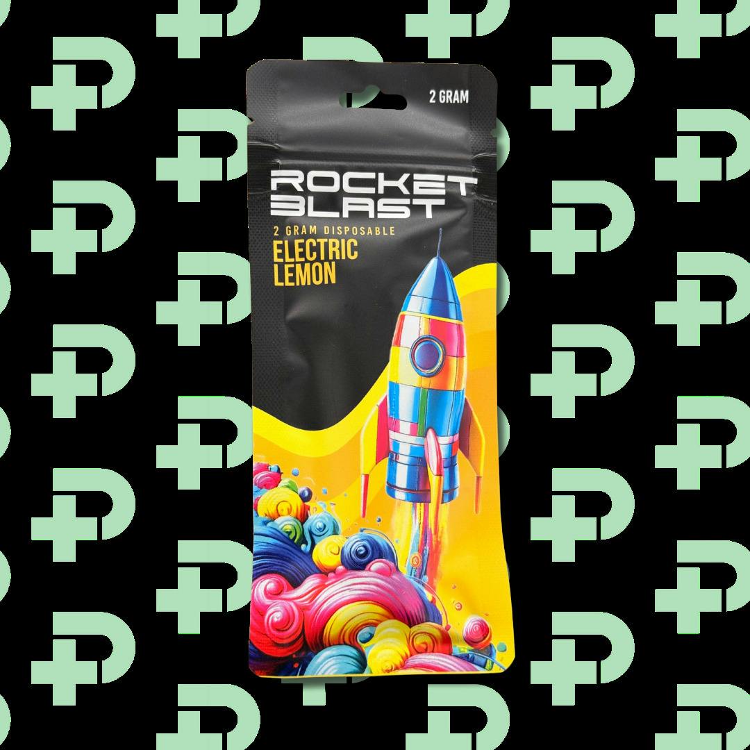 Rocket Blast 2g Vape - Electric Lemon