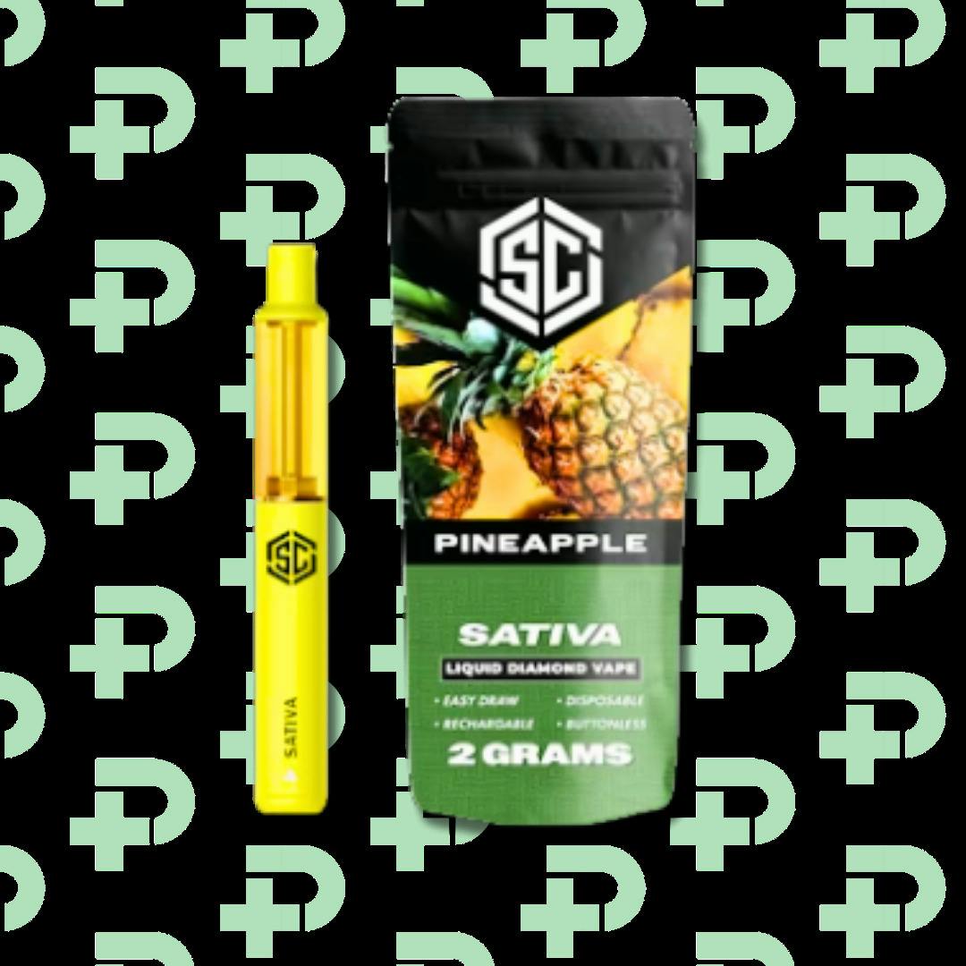 Society C 2g Liquid Diamond Disposable - Pineapple