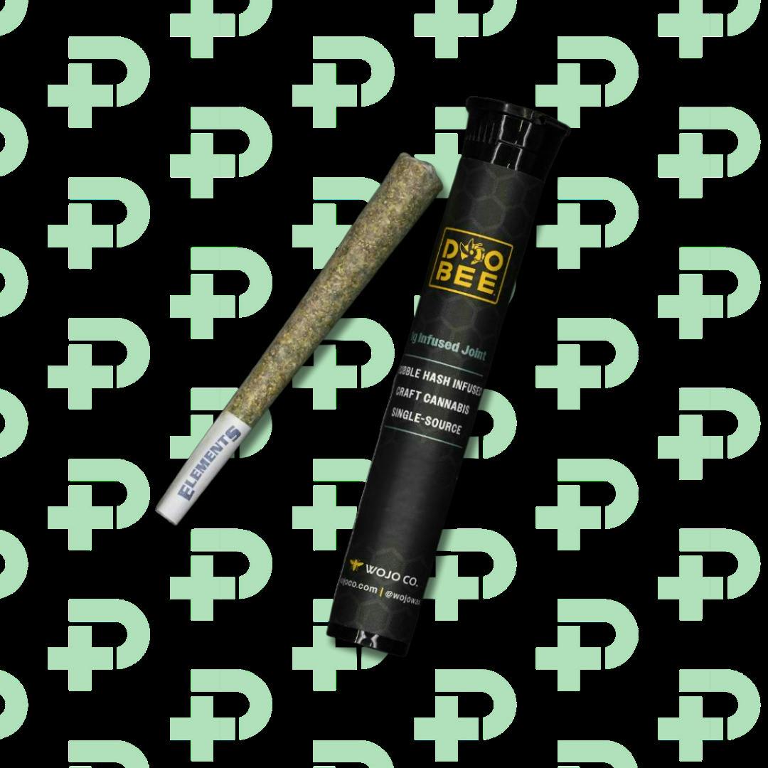 Wojo 1g Infused Doobee - Banana Boat