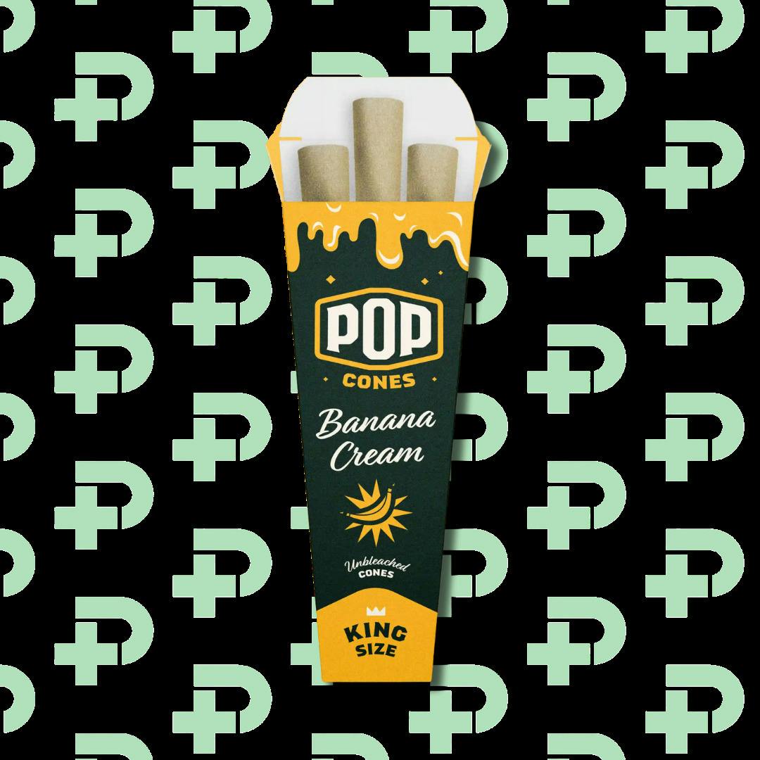 Pop Cones King Size Unbleached