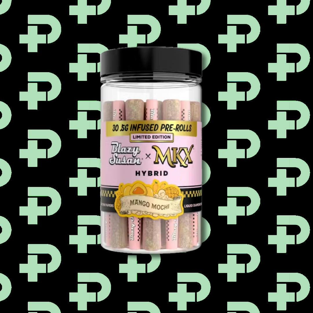 Blazy Susan .5g 30-Pack Infused Preroll - Mango Mochi