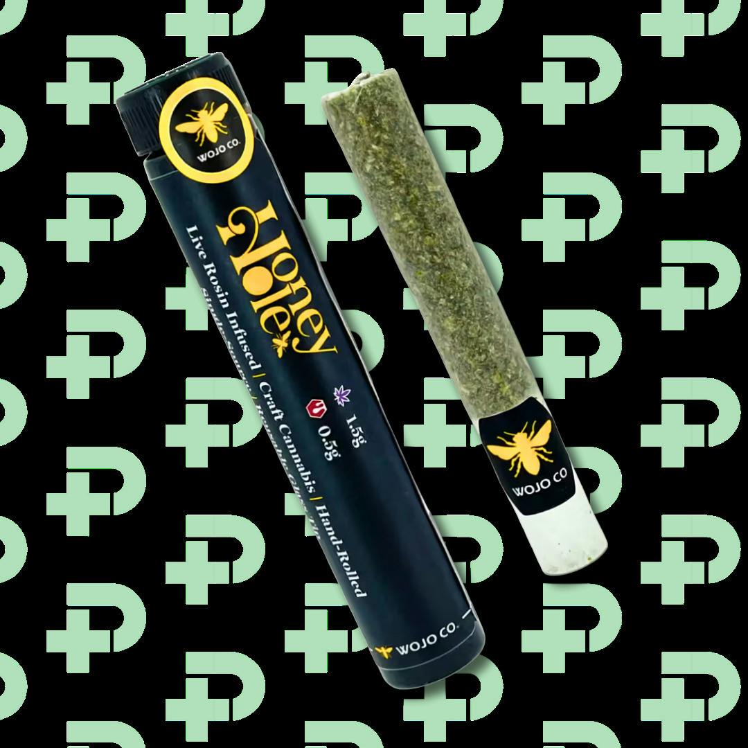 Wojo 2g Honey Hole - Lemon Stank Flower with Beach Wedding Live Rosin