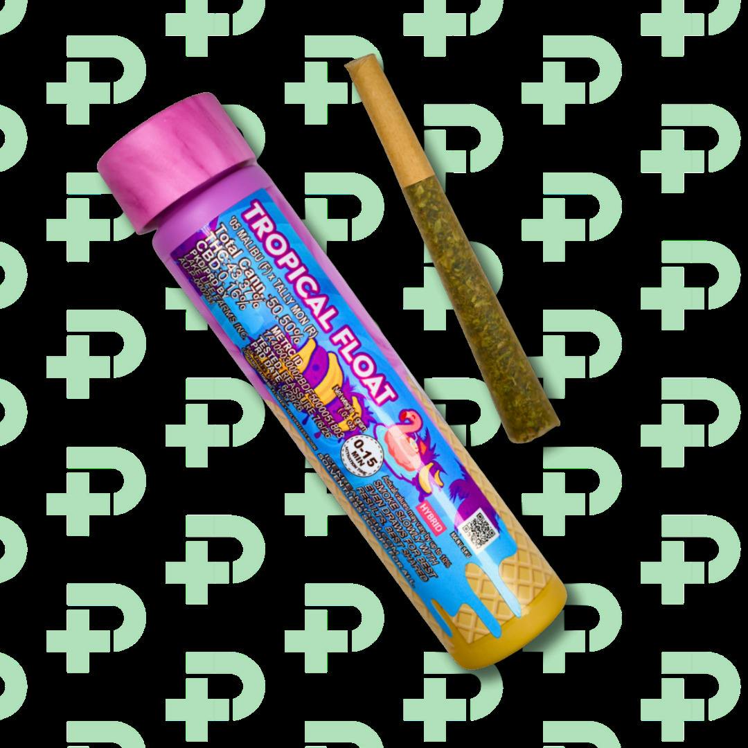 IKHCO 1g Rosin Infused Preroll - Tropical Float