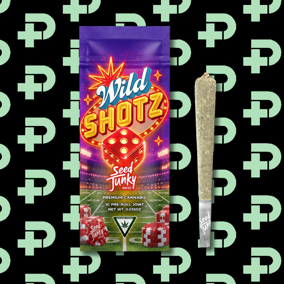 Seed Junky 1g Preroll - Wild Shotz