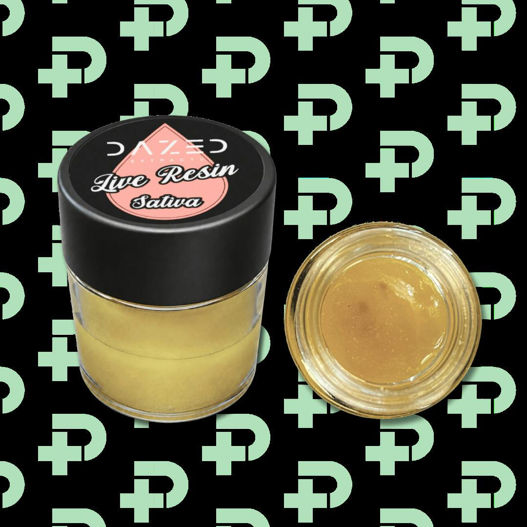 Dazed Live Resin 15g Jar - Lemon Fresh Jam