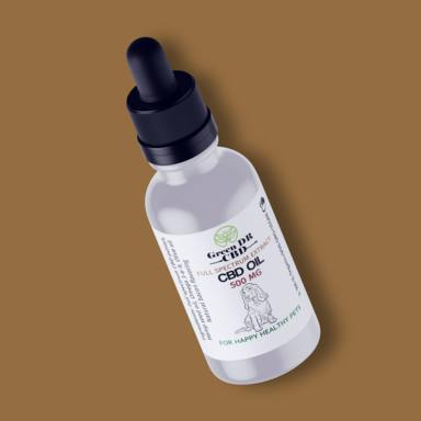 Green DR 60ml | 500mg CBD Dog Tincture (REC)