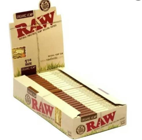 RAW Organic Hemp - 1 1/4 Rolling Paper