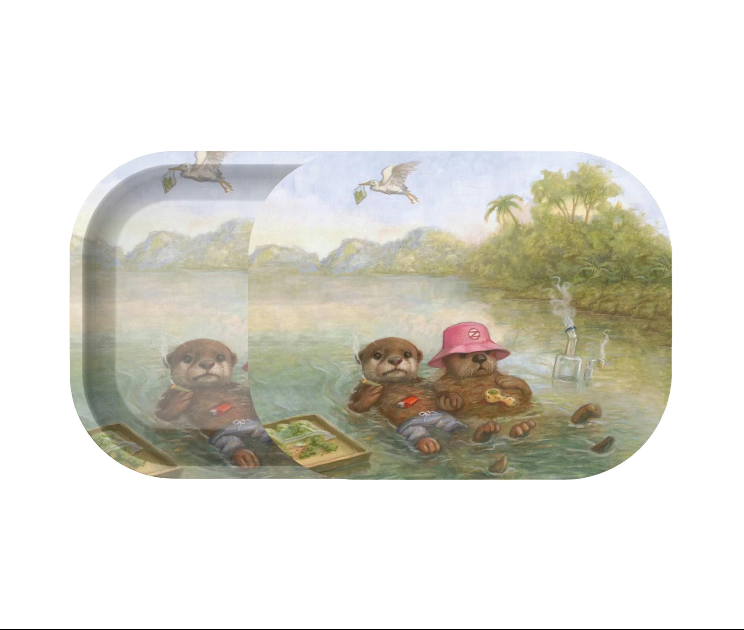 Zzz's - Joint Hands - Rolling Tray w/ Magnetic Cover